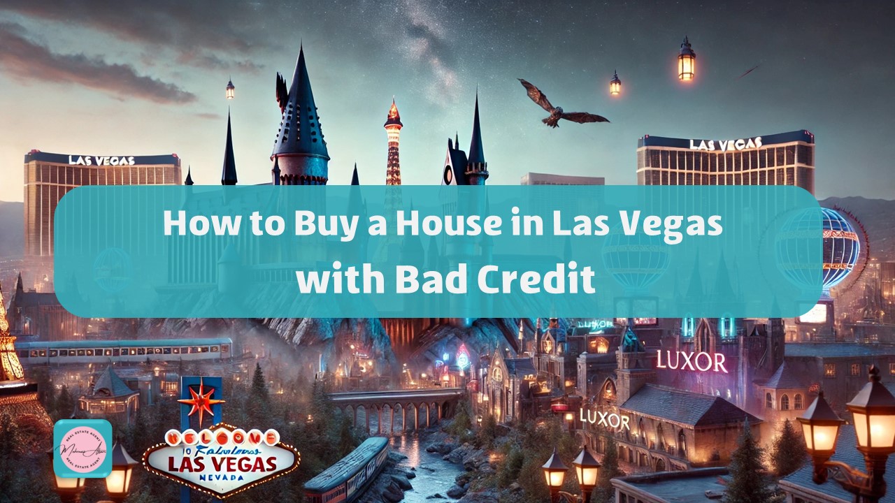 How to Buy a House in Las Vegas with Bad Credit - mehrnaz afsari